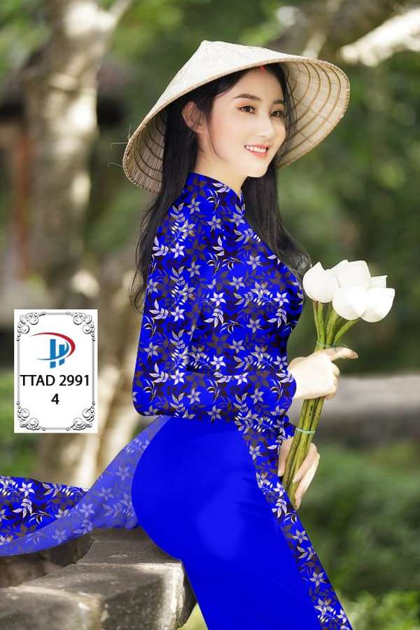 Vải Áo Dài Hoa Đều AD TTAD2991 63